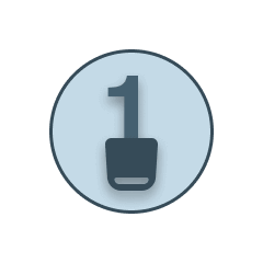 A graphic representing first cars.