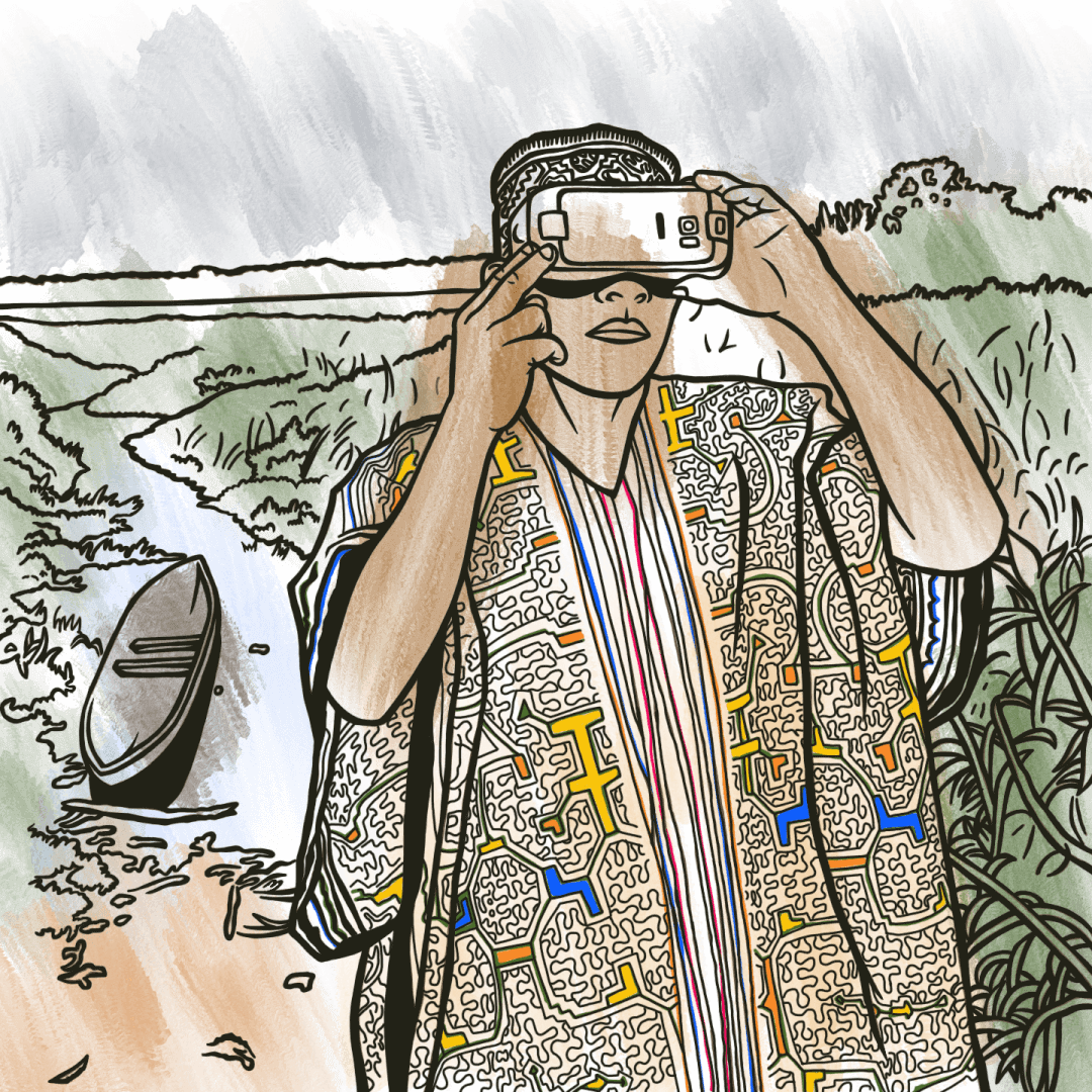 Illustration in color