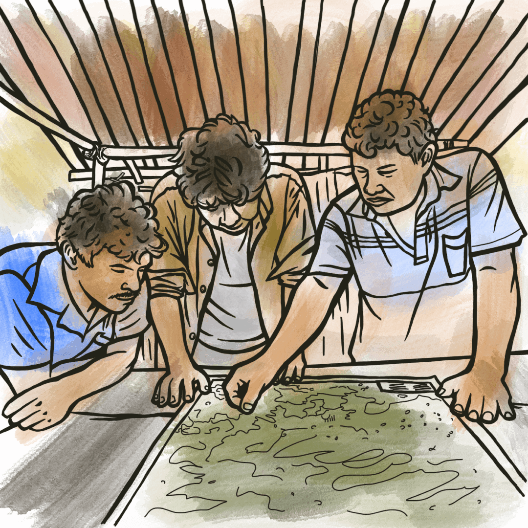 Illustration in color