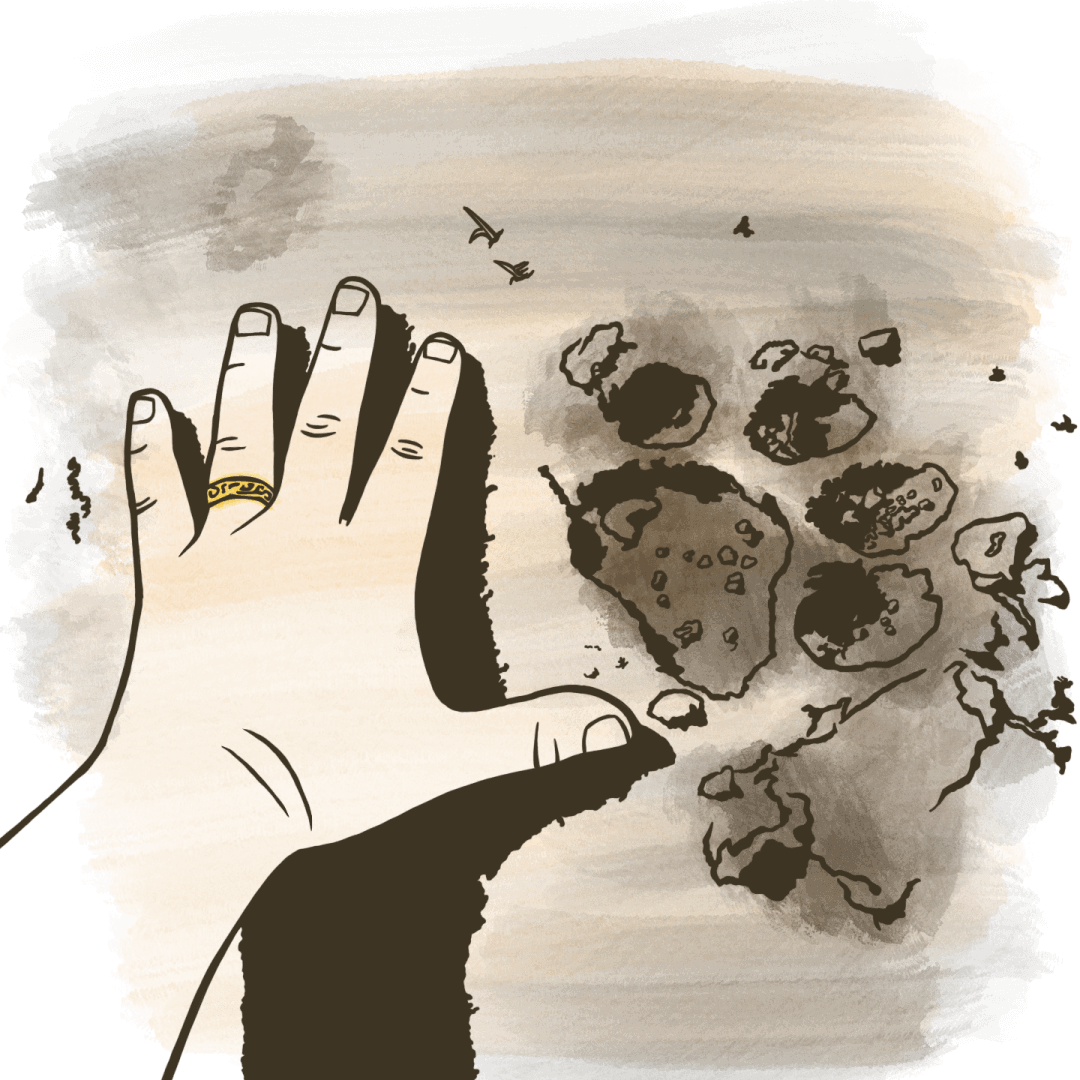 Illustration in color