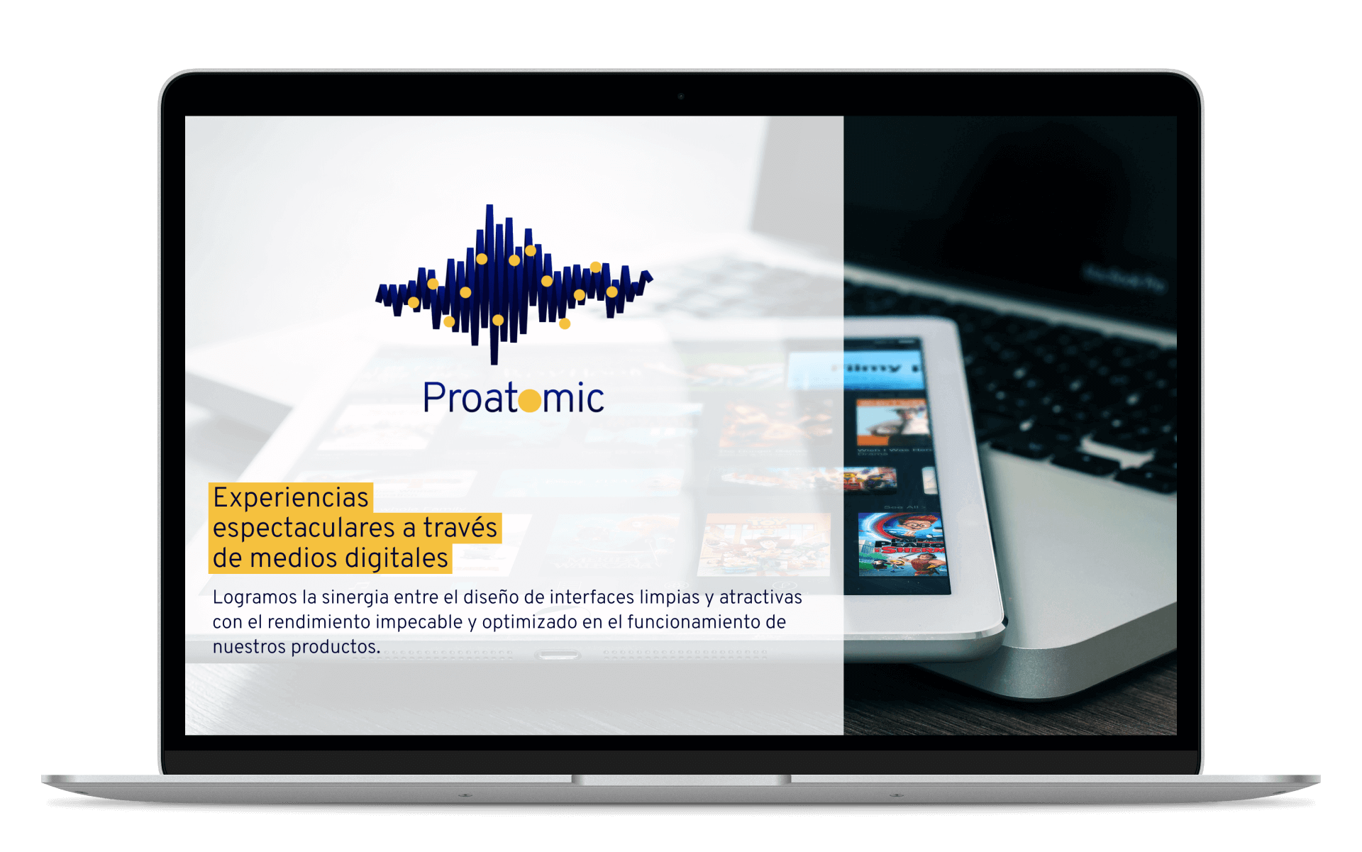 Proatomic's site hero.